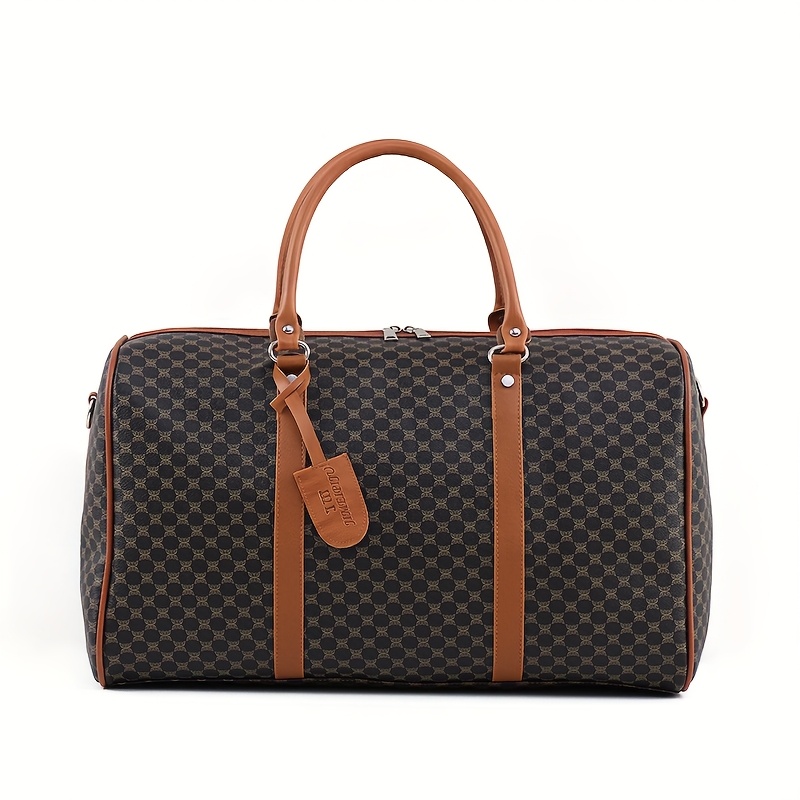 Image of Bag Men Women Handbag Large Capacity Travel Bag Fitness Bag Daily Outing Weekend Travel Suitable Clothing Luggage Bag