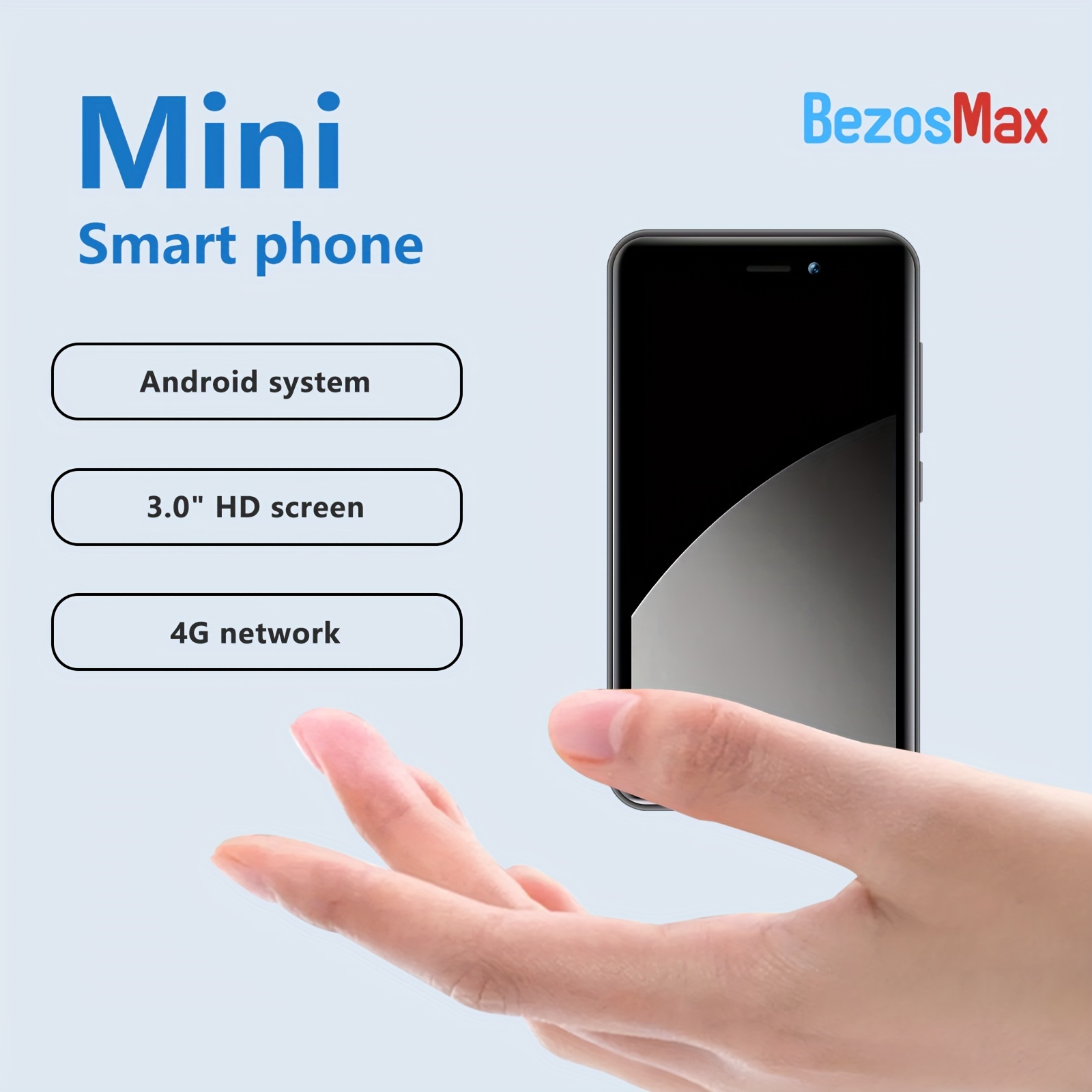 

Bezosmax Smartphone - 4g Phone, 3.0 Hd , , Gps, For Kids, -to-use , Phone.