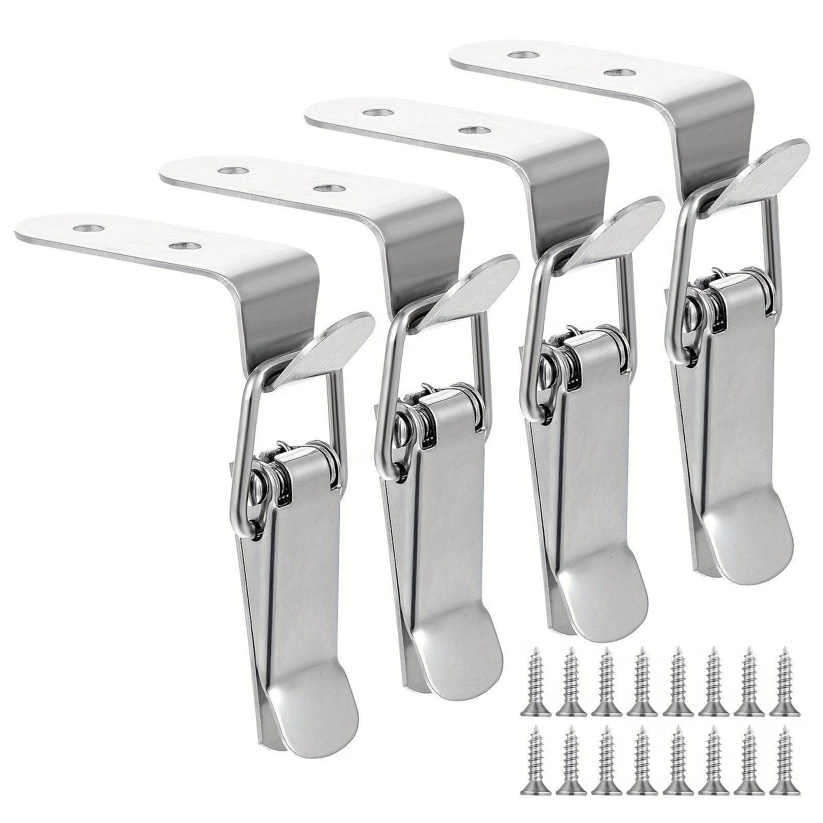 4pcs 90 degree duck mouth toolbox lock reel lock - Temu United