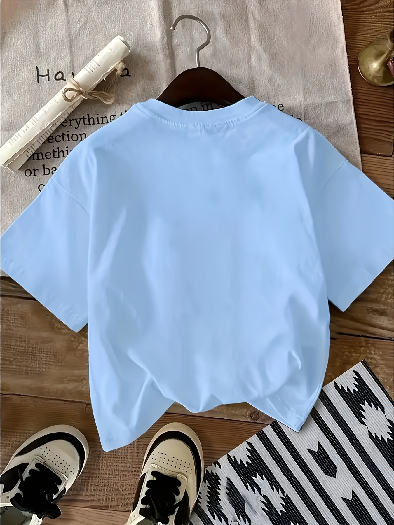 Women'S Casual Crew Neck T-Shirt with Cute Cartoon Print, Short Sleeve, Regular Length, Slight Stretch Fabric, Pink Tigger Design, Soft Polyester Material, Perfect for Casual Attir