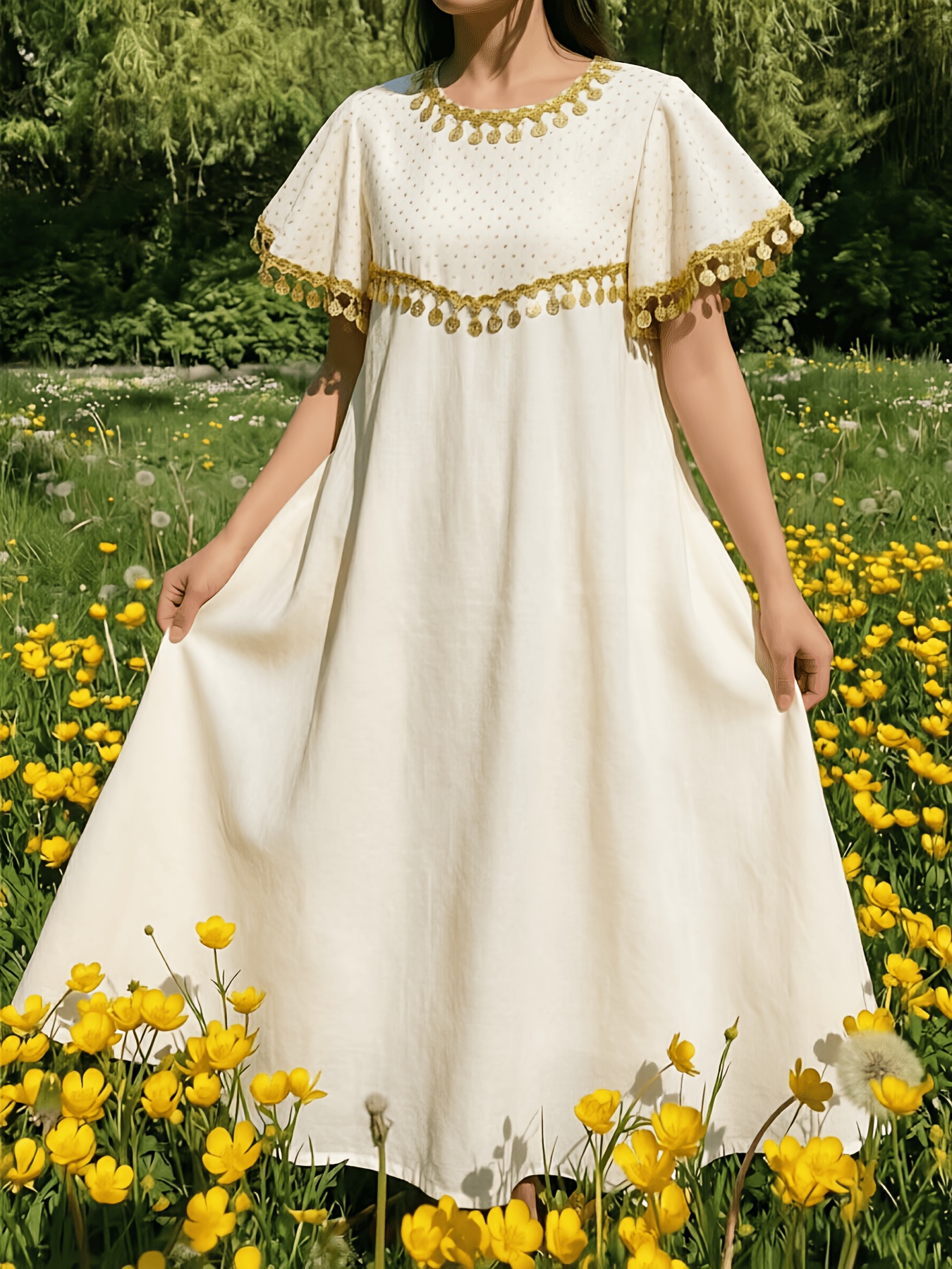 3/4 sleeve ivory dress Tea Length Petites Wedding Dresses Lila Wedding Short Ivory Evening Dresses Men's Linen Shirts main image 1