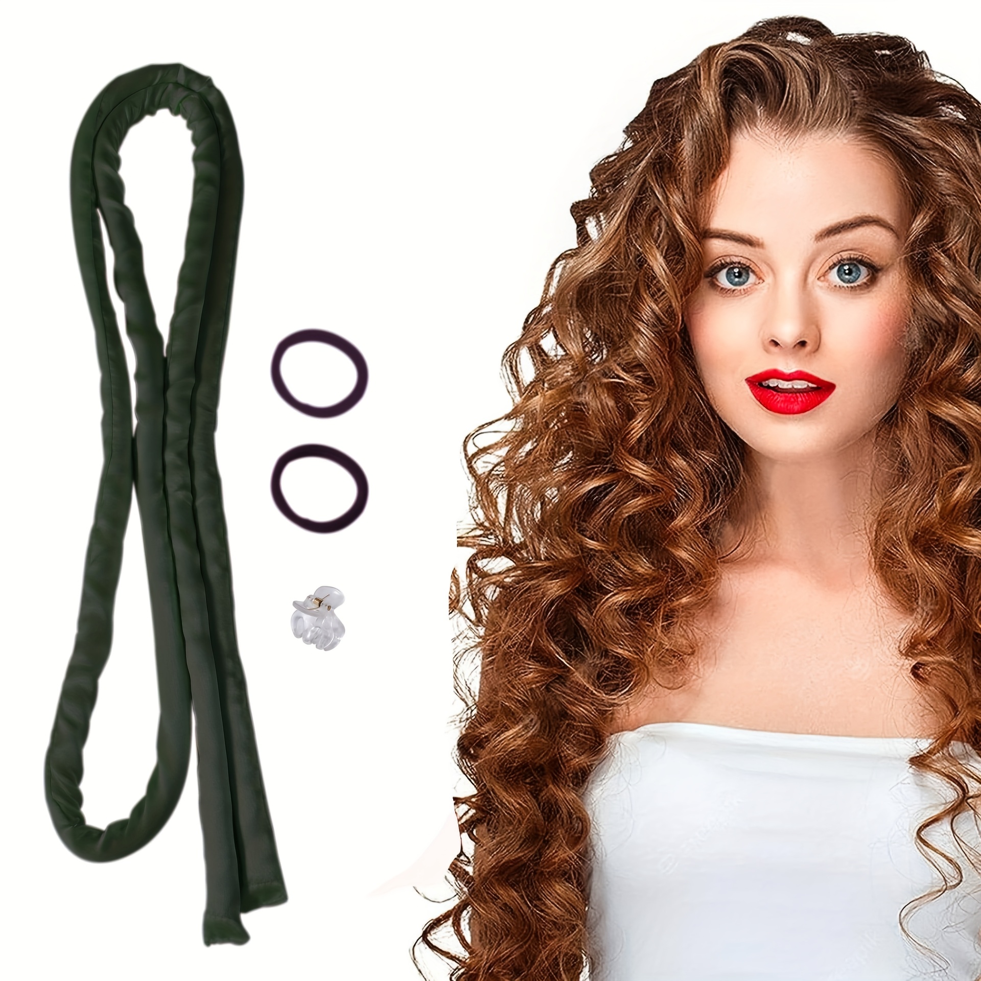 

Tige de curling chaleur, bigoudis souples, bigoudis chaleur, boucles paresseuses, bandeaux de sommeil, outils de coiffure pour un style de cheveux normal