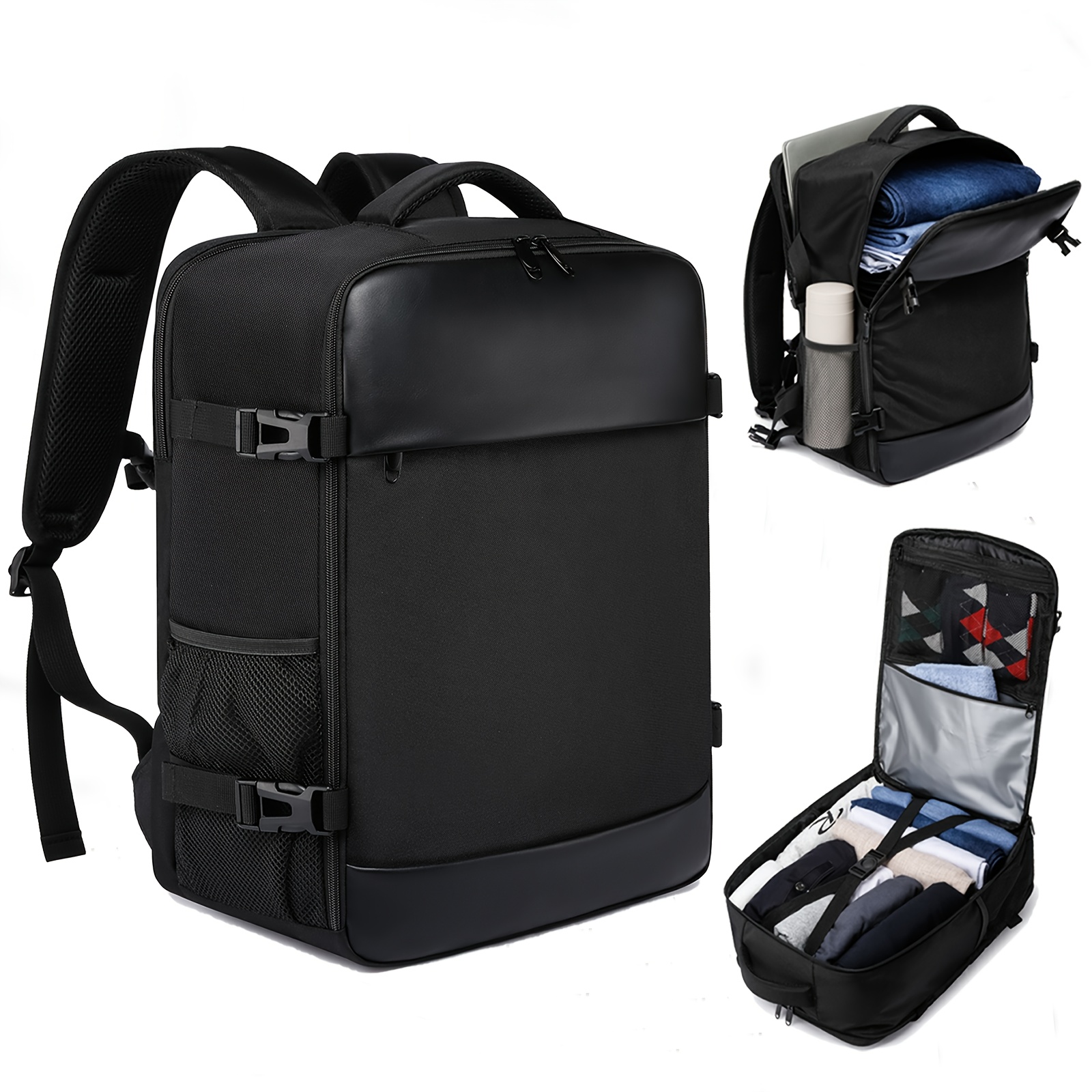 large capacity laptop backpack outdoor travel sports camping backpack for men and women with shoe storage school bags and laptop sleeve