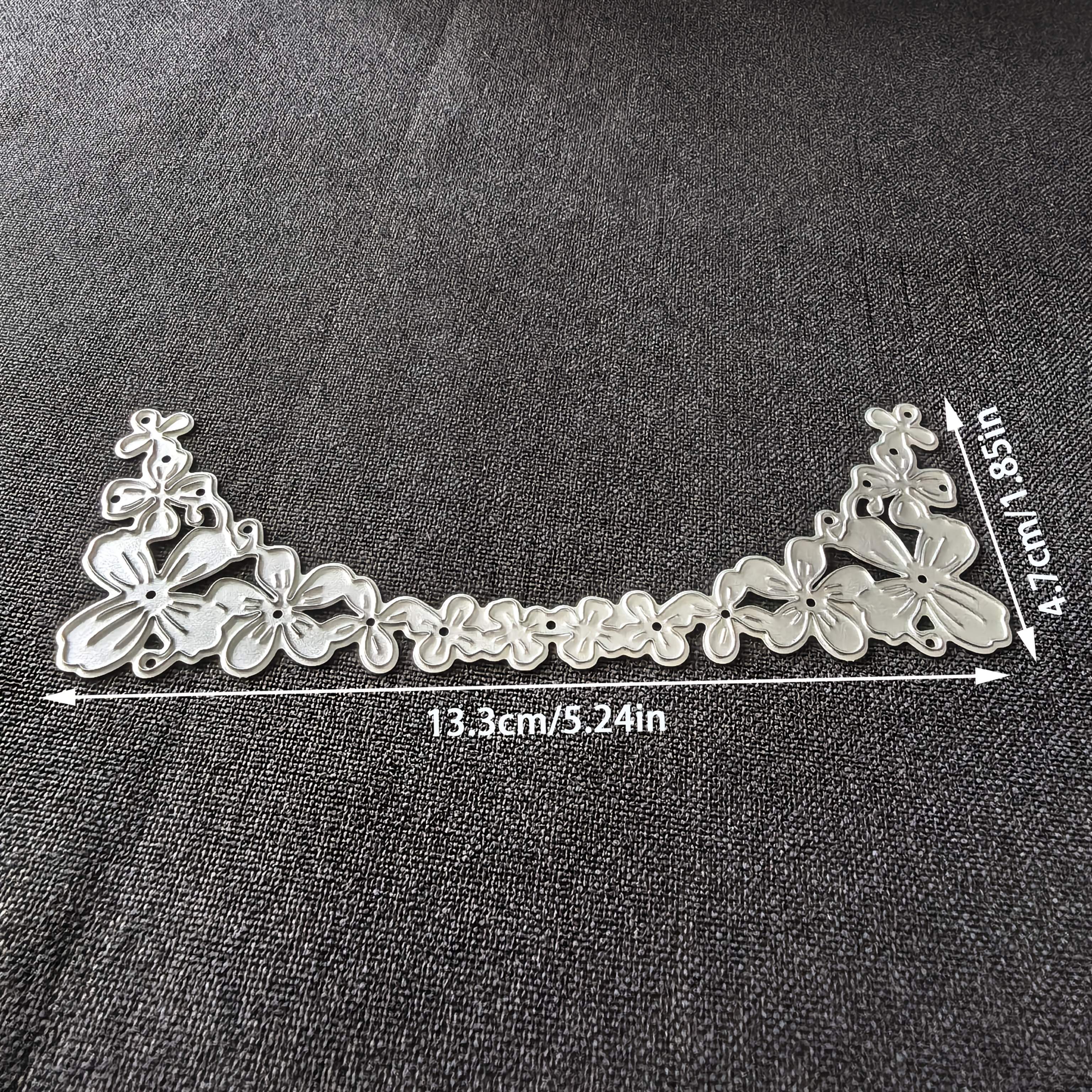E-shop Ein Stück florale Metall Schneidstempel, für Scrapbooking und Prägungs-Schablonen, ideal für die Herstellung von handgemachten Grußkarten und