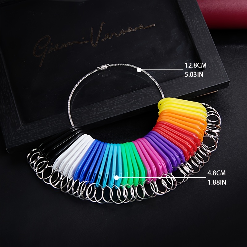 Image of A Set Of 40 Colorful Key Tags For Organizing Keys And Items, Suitable For Office, Factory Cabinets, And Hotel With Handwritten Labels