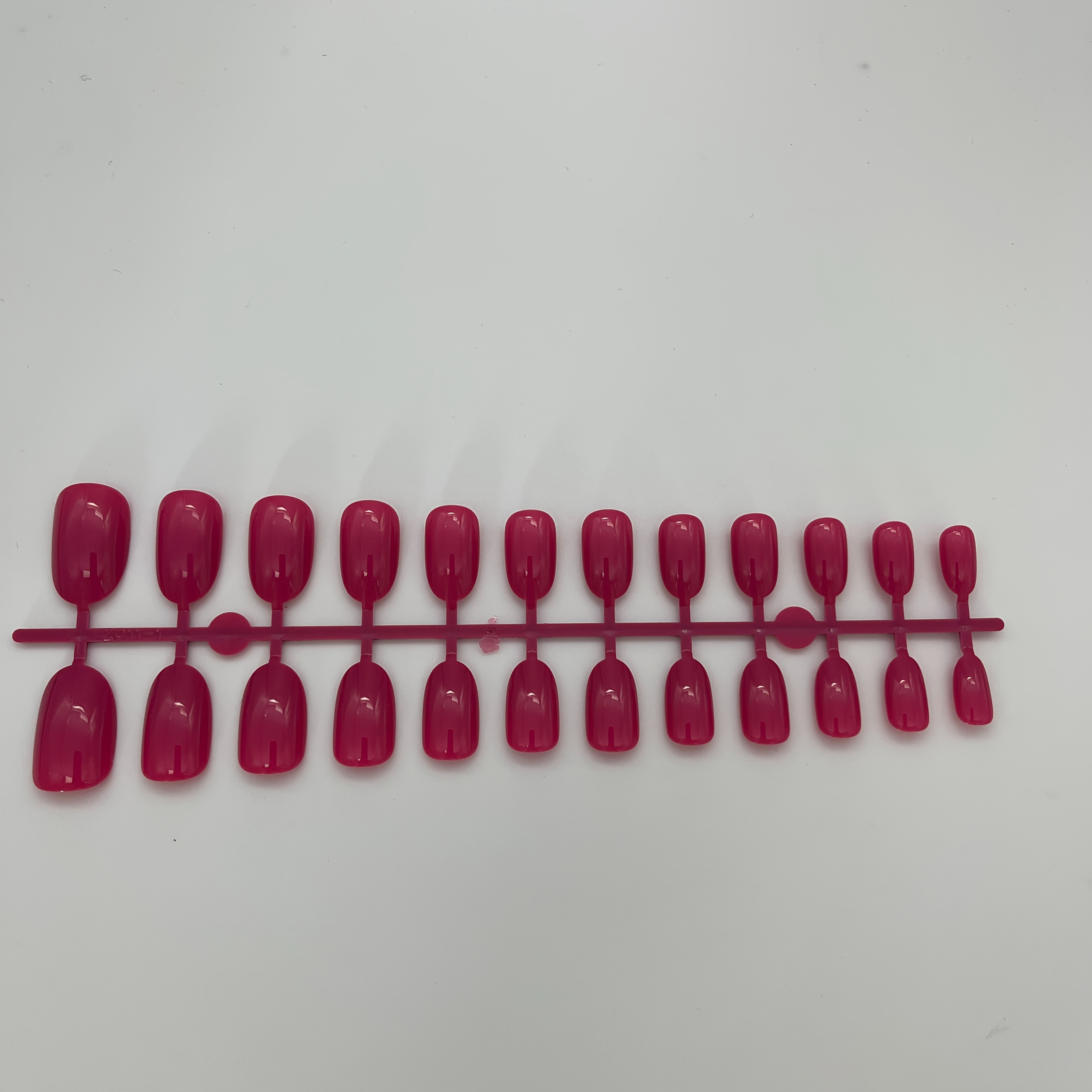 48pcs Short Oval Press-on Nails Suitable For Home Diy - Red Reusable False Nails With Short Lengths, Solid Color Extensions For Women &, For Daily Wear, Dates, Parties, Spring