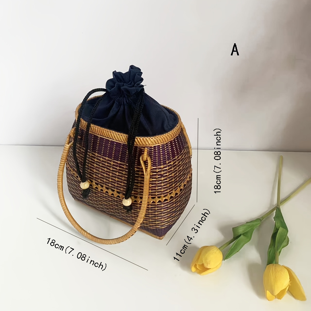Rattan Handbag