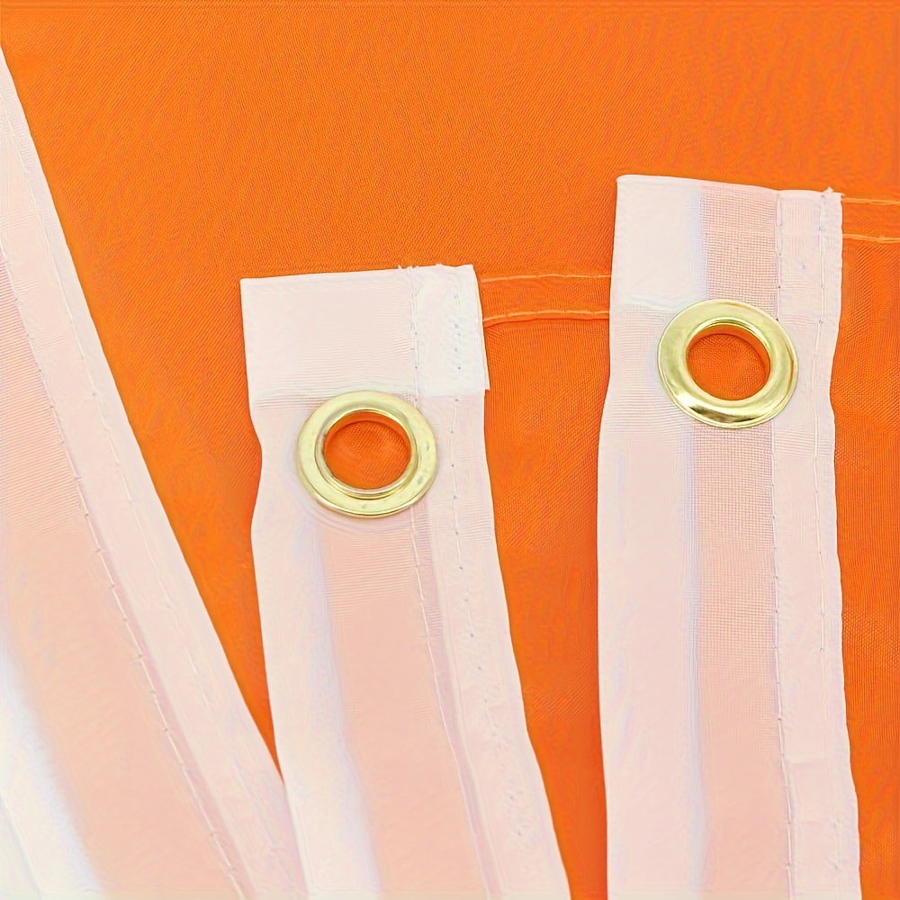 1pc, Orange Flag, Plain Flag, 3x5 Feet, Polyester, Fade Resistant, Long