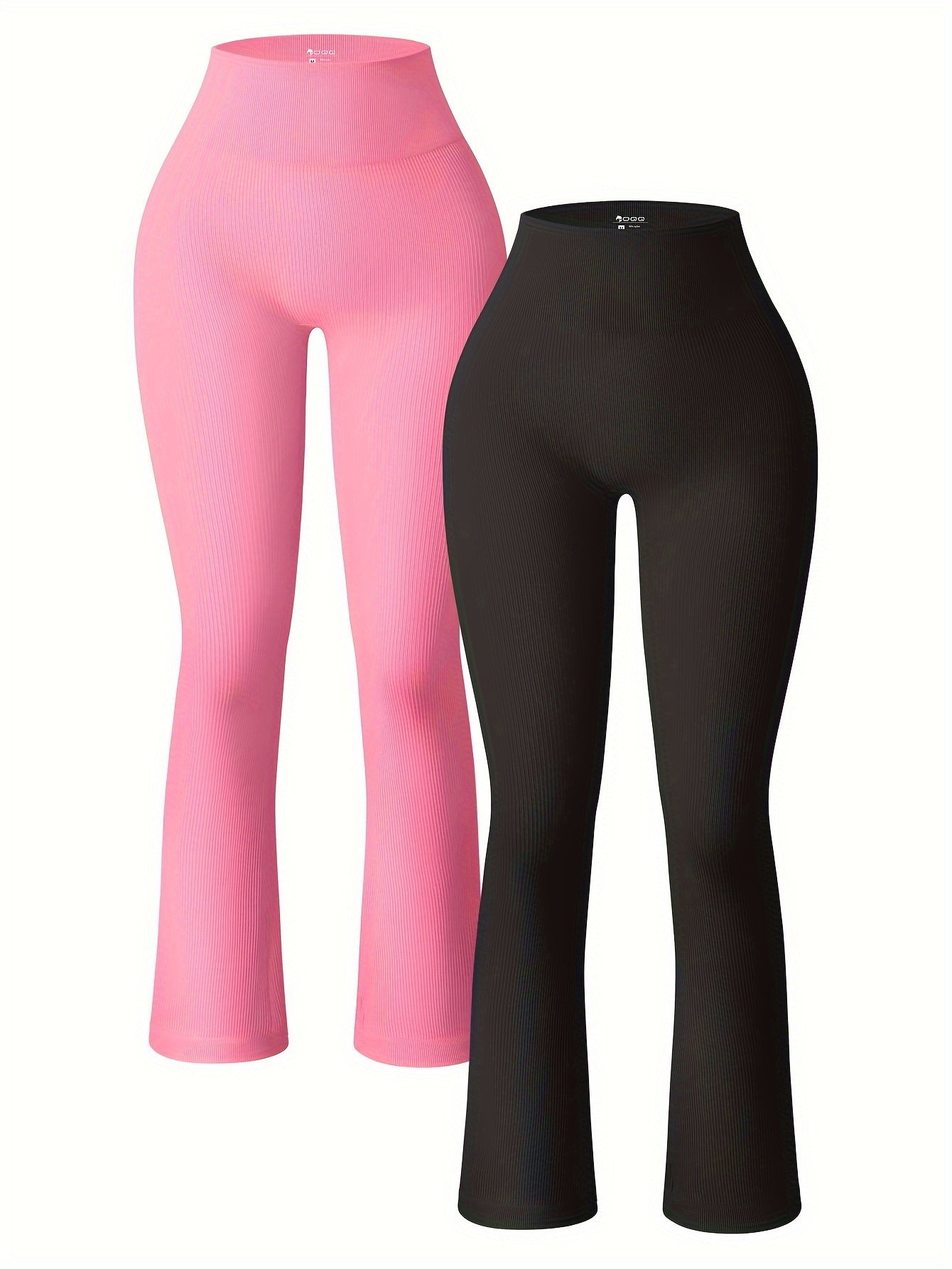 oqq women's yoga pants ribbed seamless workout high waist - Temu oqq women's yoga pants ribbed seamless workout high waist - Temu