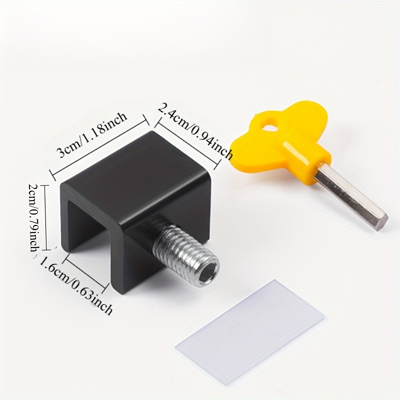 2pcs Adjustable Window Locks for Enhanced Home Safety