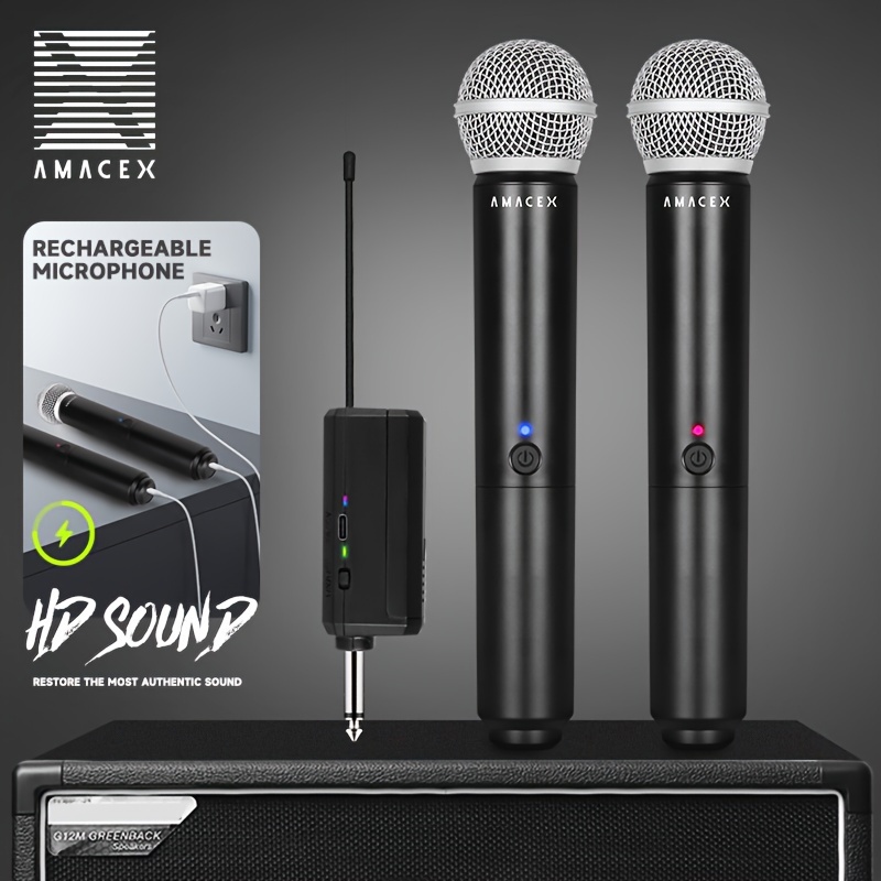 KU 28 Wireless Microphone Household One Tow Two Microphone KTV Computer Singing Performance Microphone Handheld Microphone System