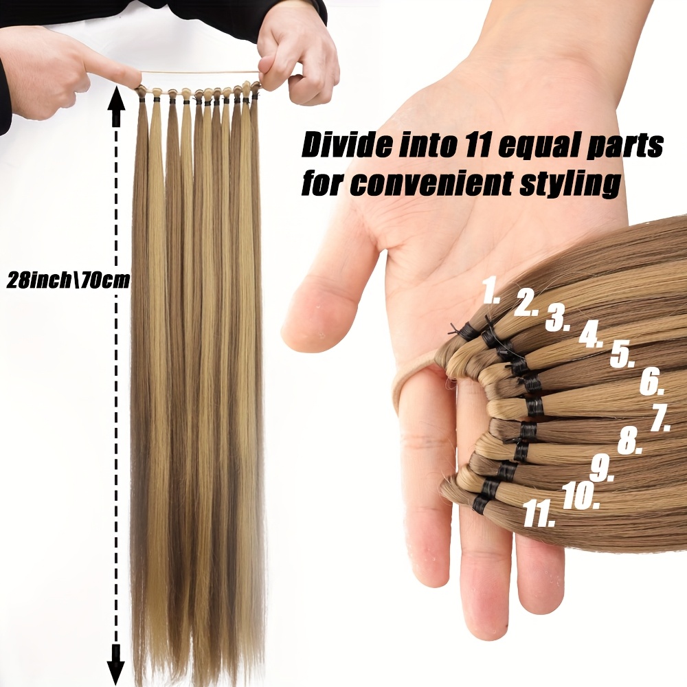 an 11 strand   tail that   customized   details 4