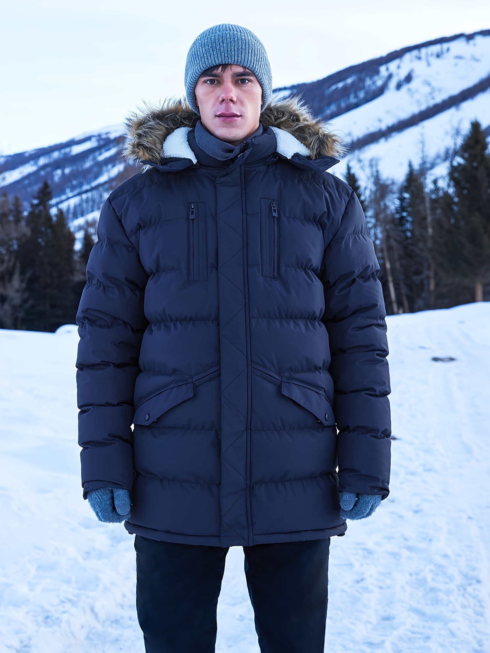 Ganso Abrigo Largo Acolchado Abrigos Acolchados Chaqueta Plumas