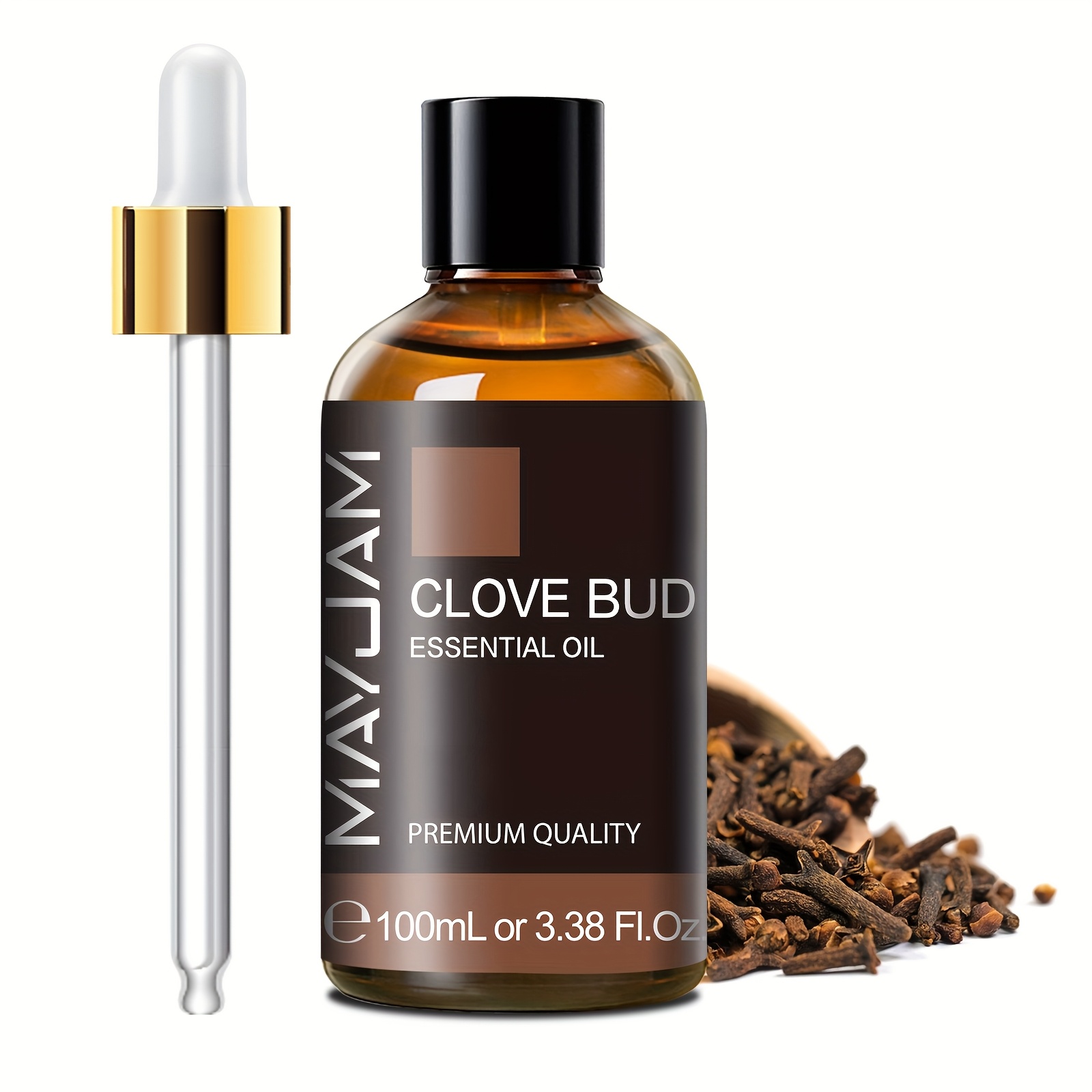 MAYJAM 1 kom 100 ml/3,38 fl.oz Eterično ulje klinčića za difuzore i ovlaživače zraka