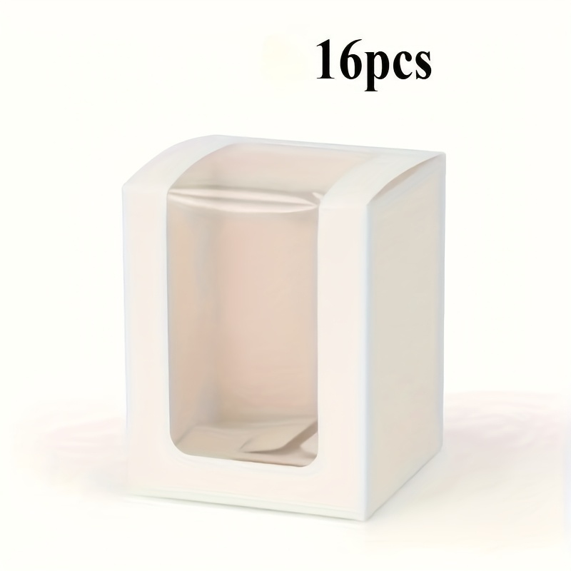 Gift For Her/him 16 Paper Transparent Window Gift Boxes, Gift, Candy, Figurine, Wedding, Graduation Ceremony Gift Boxes, Christmas, Halloween