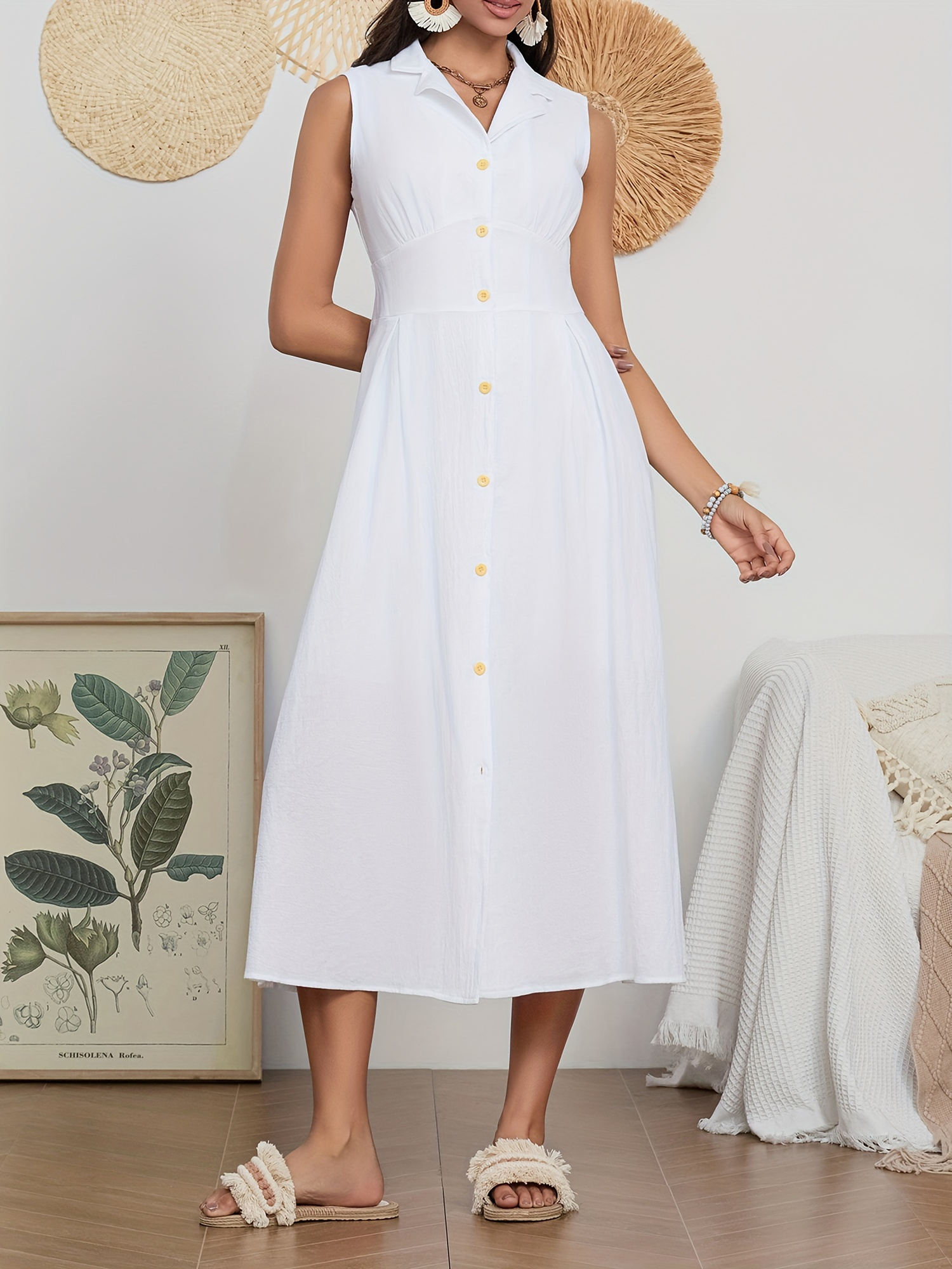 knee length dresses for ladies Babysoft Sleeveless Maxi Dress main image 1