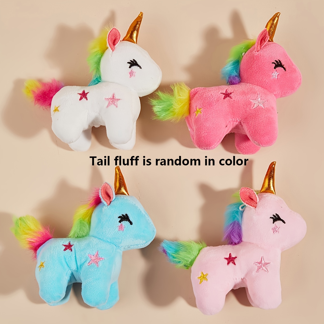 

Unicorn Dog Toy - Stuffed For Breeds, Interactive Pet & Toy And