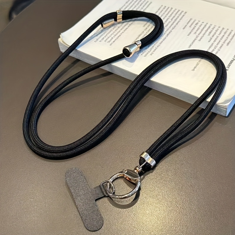 TEMU 1pc Polyester Phone Lanyard With Phone Clip, Essential For Outdoor Travel