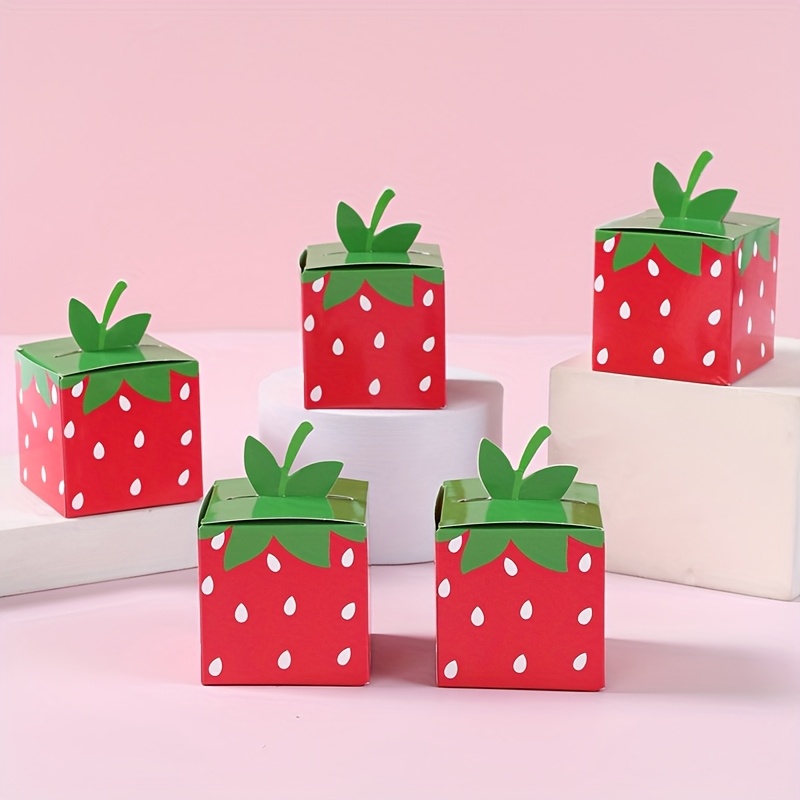 strawberry party decorations sold on Temu United States