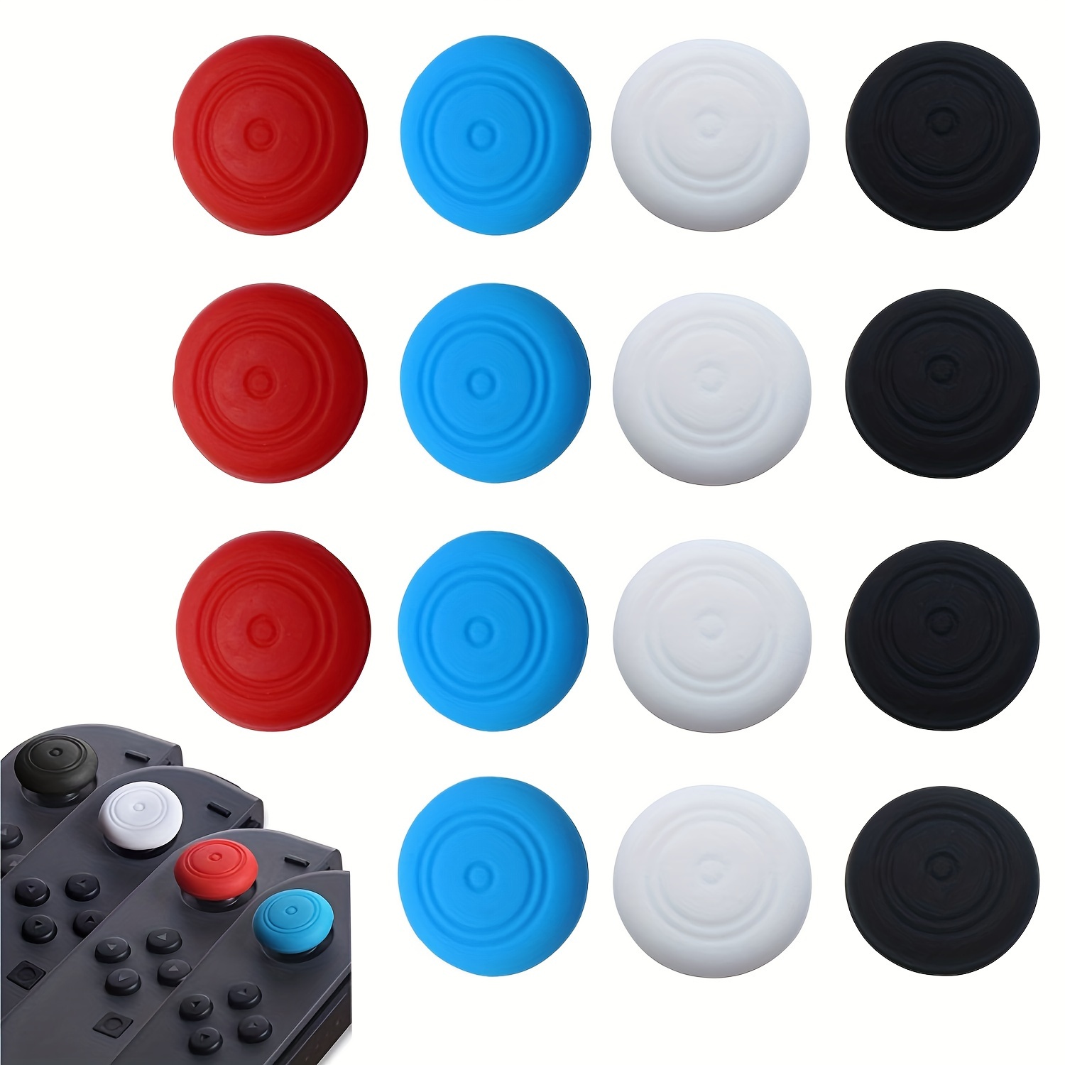 

16pcs Silicone Joycon Set Cap Compatible With Switch/oled/switch Lite