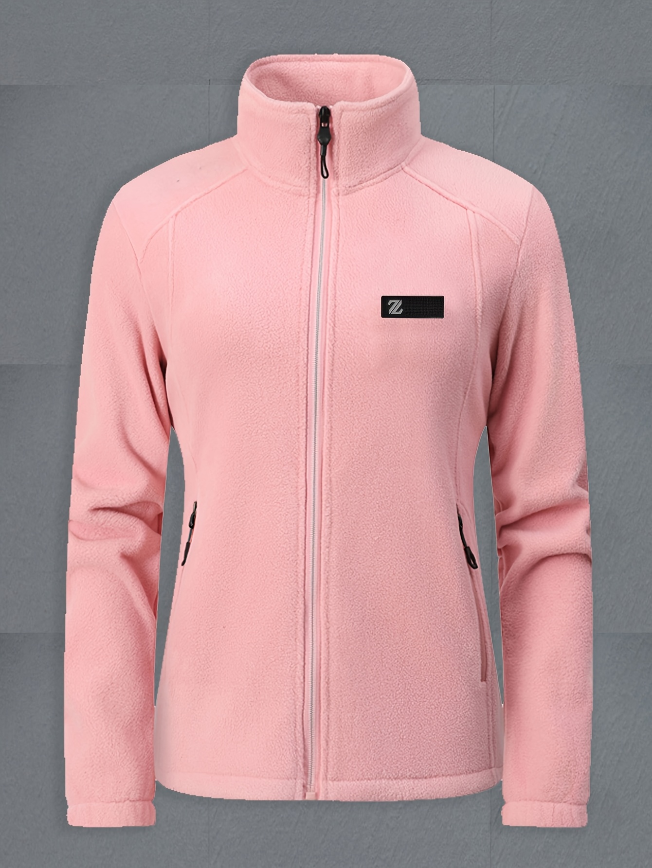 new autumn and winter fleece jackets for women plus size zip up warm vests thickened and cozy sports casual outerwear