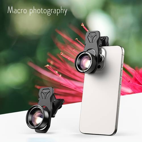 hd optic camera phone lens 100mm macro lens with 17mm universal clip for iphone samsung xiaomi most smartphones