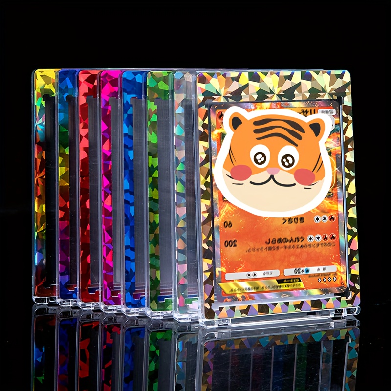 5pcs 35pt laser hot stamping colorful card holder magnetic - Temu Mauritius