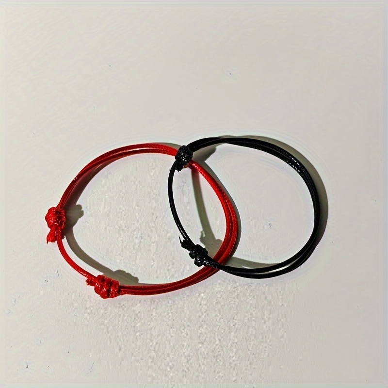 2pcs Easy Lucky Adjustable Women Anklet Set