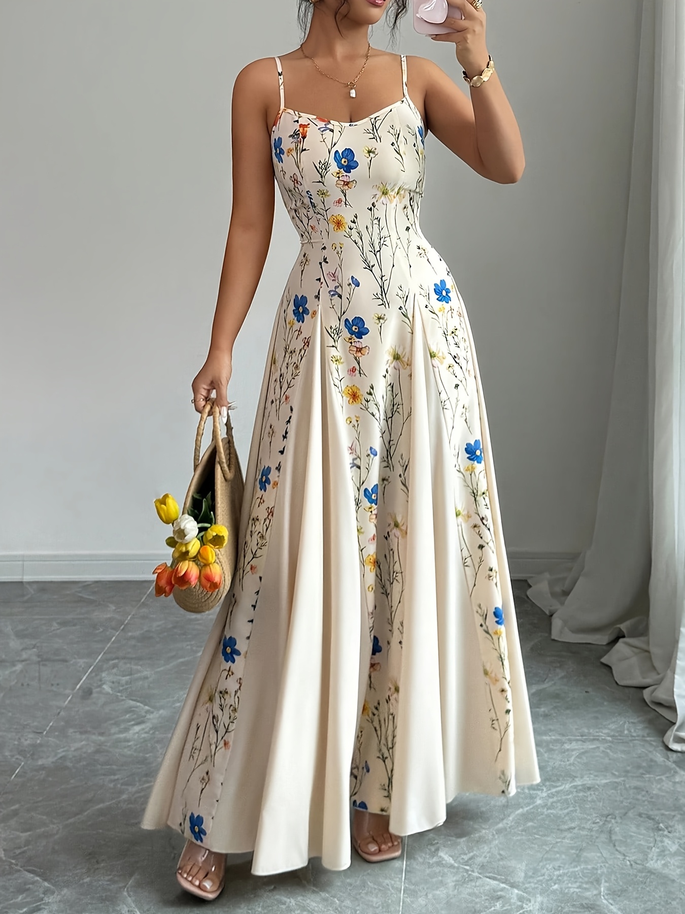 flare dresses for women sold on Temu United States