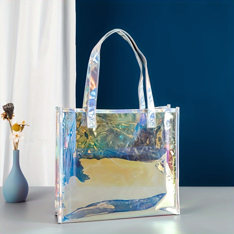 Iridescent sale pvc bag