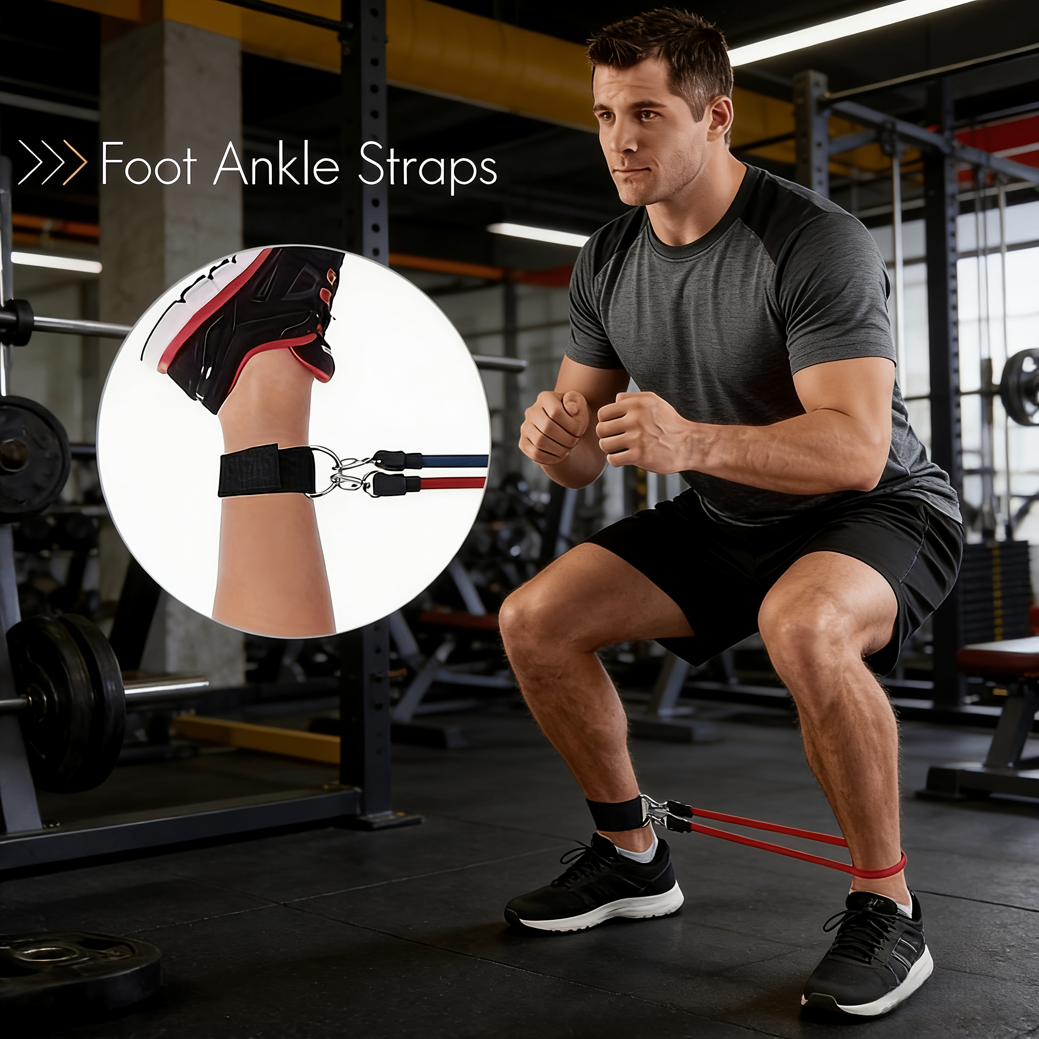 11pcs Multi-Functional Tension Rope Training Set