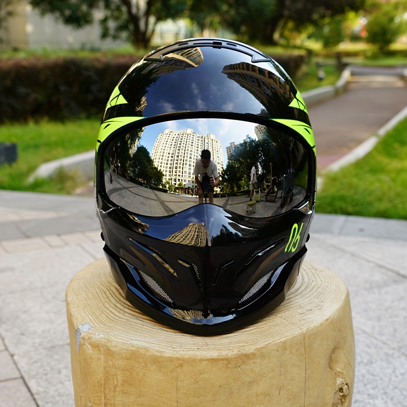 Futuristic Funky Motorbike Helmets Helmet Design Template Custom