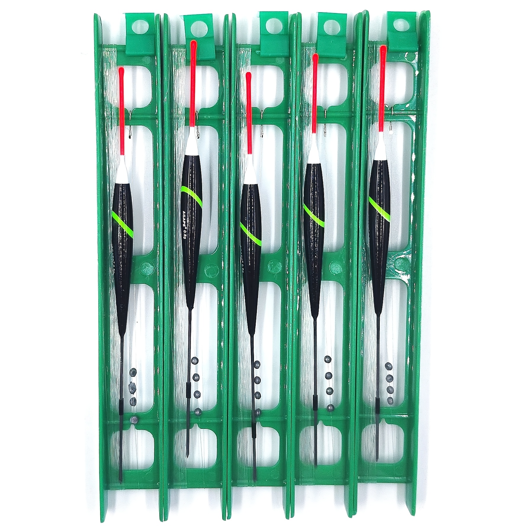 Image of 5pcs Catch Pole Fishing Float Set Winder Bobbers Rigs Accessory Tackle Equipment Buoys 0.8g Tp22018, Without Battery