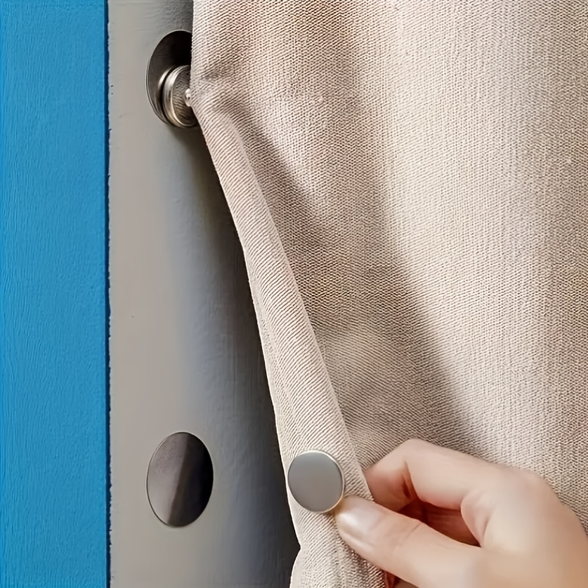 20-teiliges metall-verdunkelungs-set mit schnappverschluss – vorhangclips, auslaufsicher, lichtundurchlässig,   für wohnzimmer-, küchen- badezimmervorhänge, diy handgefertigte befestigungsbefestigungen, -spion-lösung, starke haftung für kleidung, vorhänge, duschvorhänge, nahtverschluss