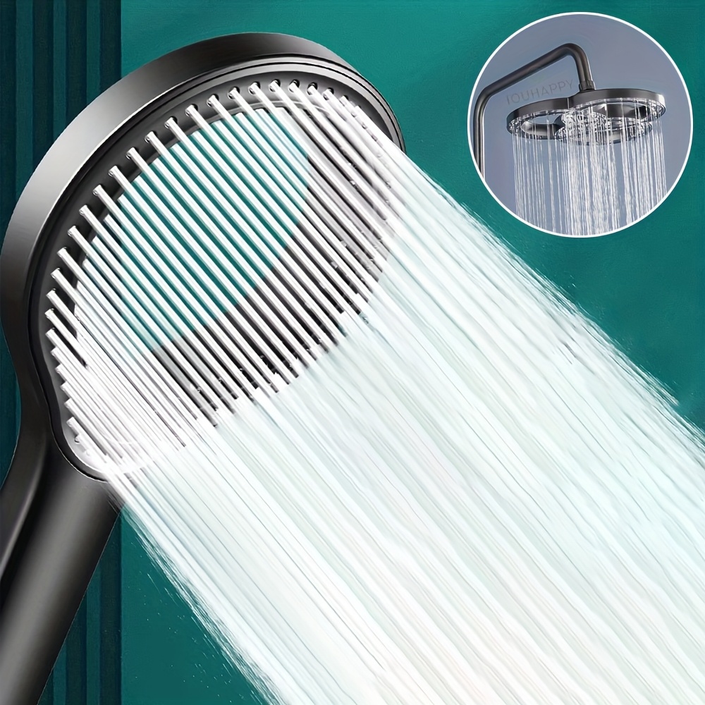 2pcs Upgraded High-Pressure Handheld Shower, ABS Material