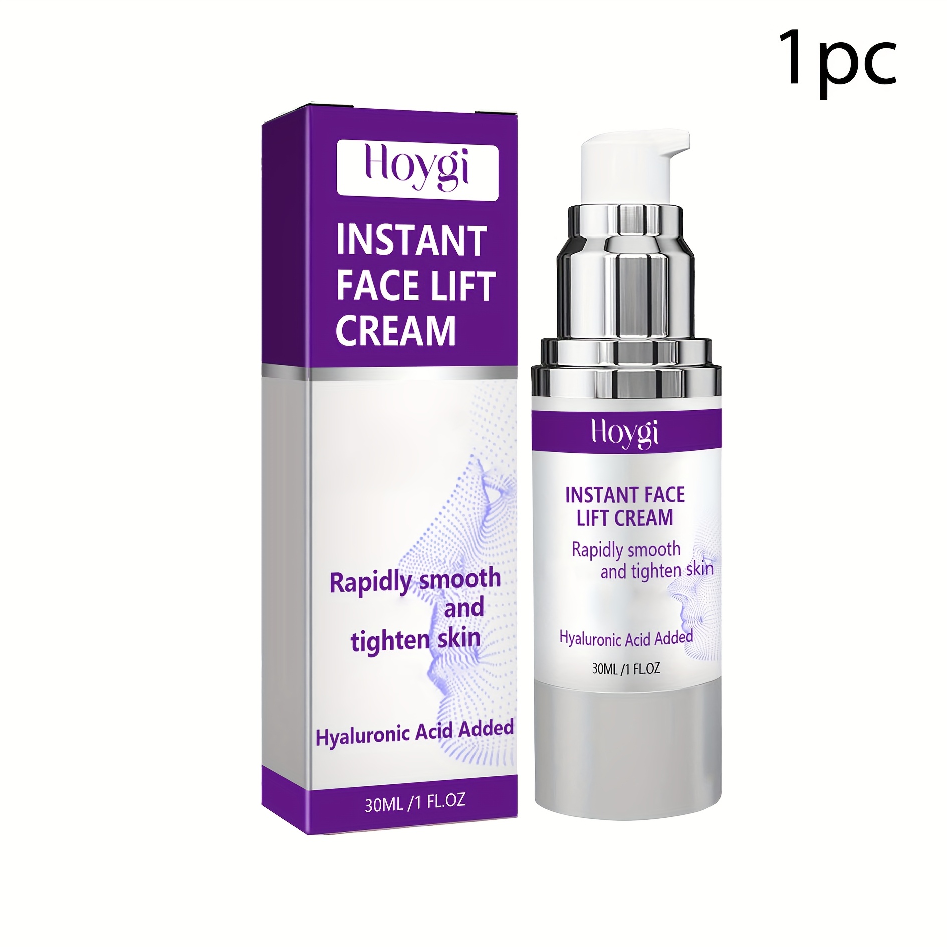 TEMU Facial Lifting And Firming Light Beige Cream, Gentle Hydrating Moisturizing Facial Light Beige Care Cream