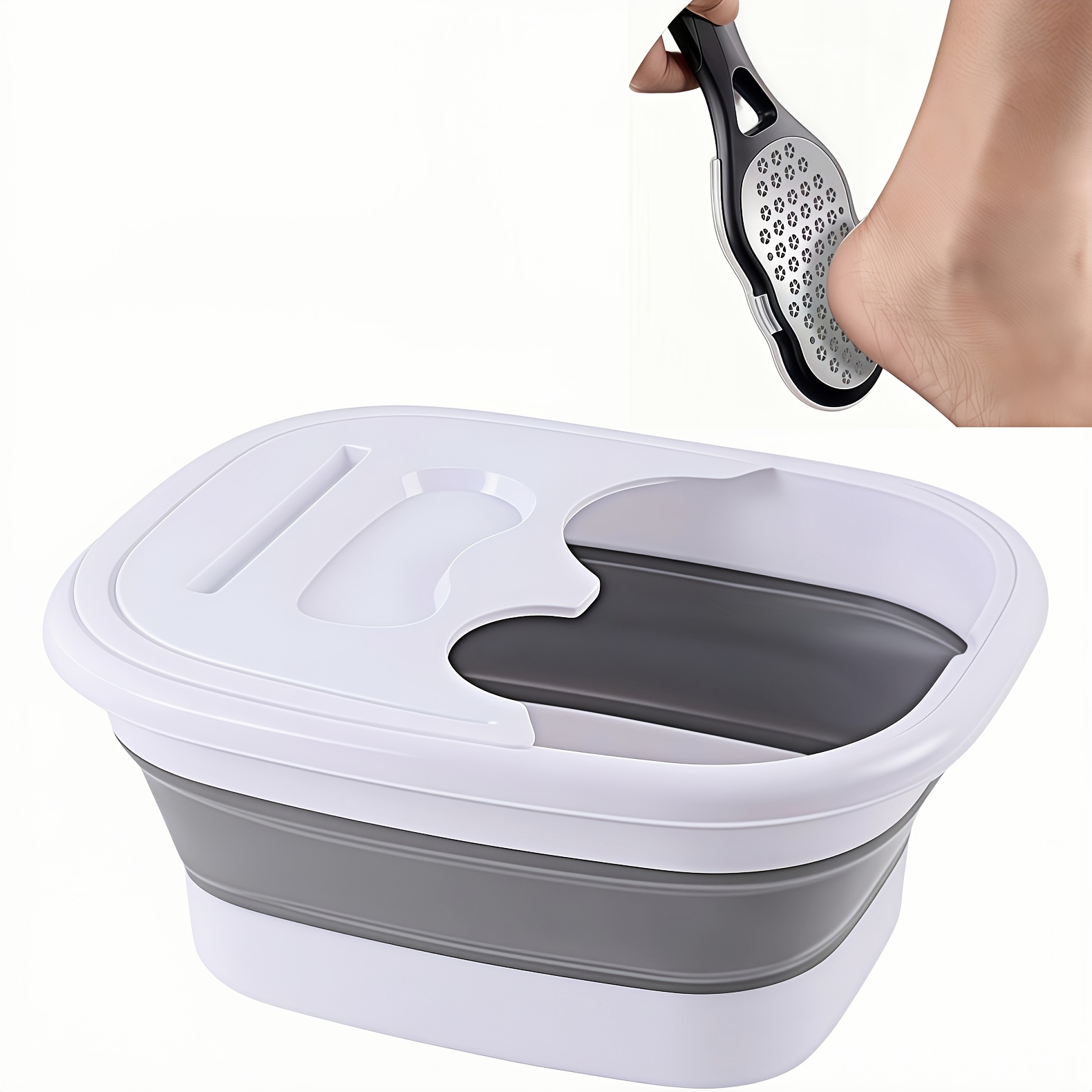   massage   bath basin   portable   bath tub foldable for     soaking bucket used   with a   file gift for     and elders   for the elderly best gift for fathers day and mothers day