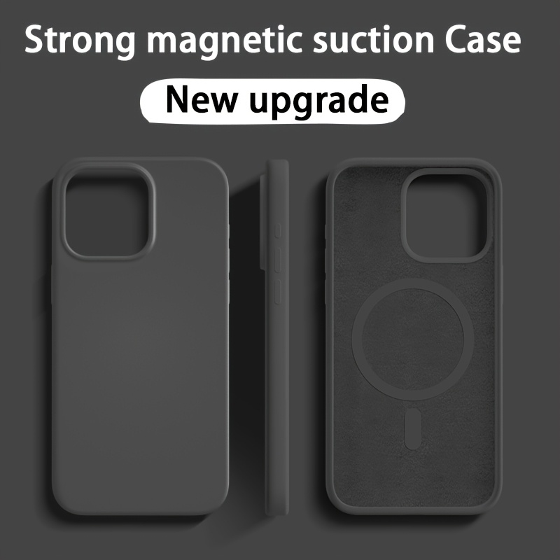 premium phone cover for iphone models 16 15 14 plus 13 11 and 12 pro max with wireless charging and a magnetic soft details 5