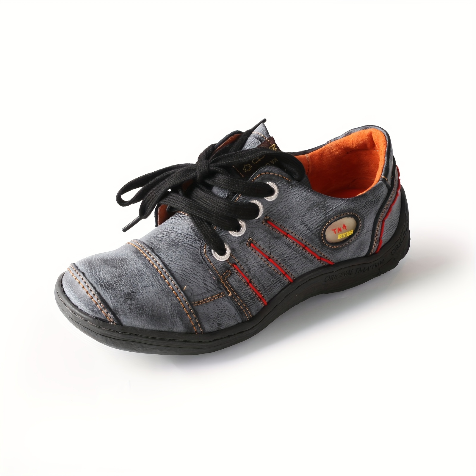 Image of Tma Eyes Women's Wide Width Plus Size Sneakers - Low-top Lace-up Round Toe Casual With Cushioned Tpr Sole & Soft, - //grey/ For Casual Attire, Gym, Office - Comfortable For Bigger, Women Shoes