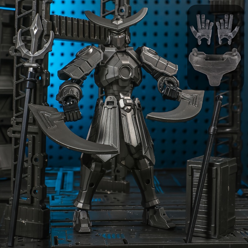 Movable Dolls 3D Printed Mecha Warriors Toy Figure