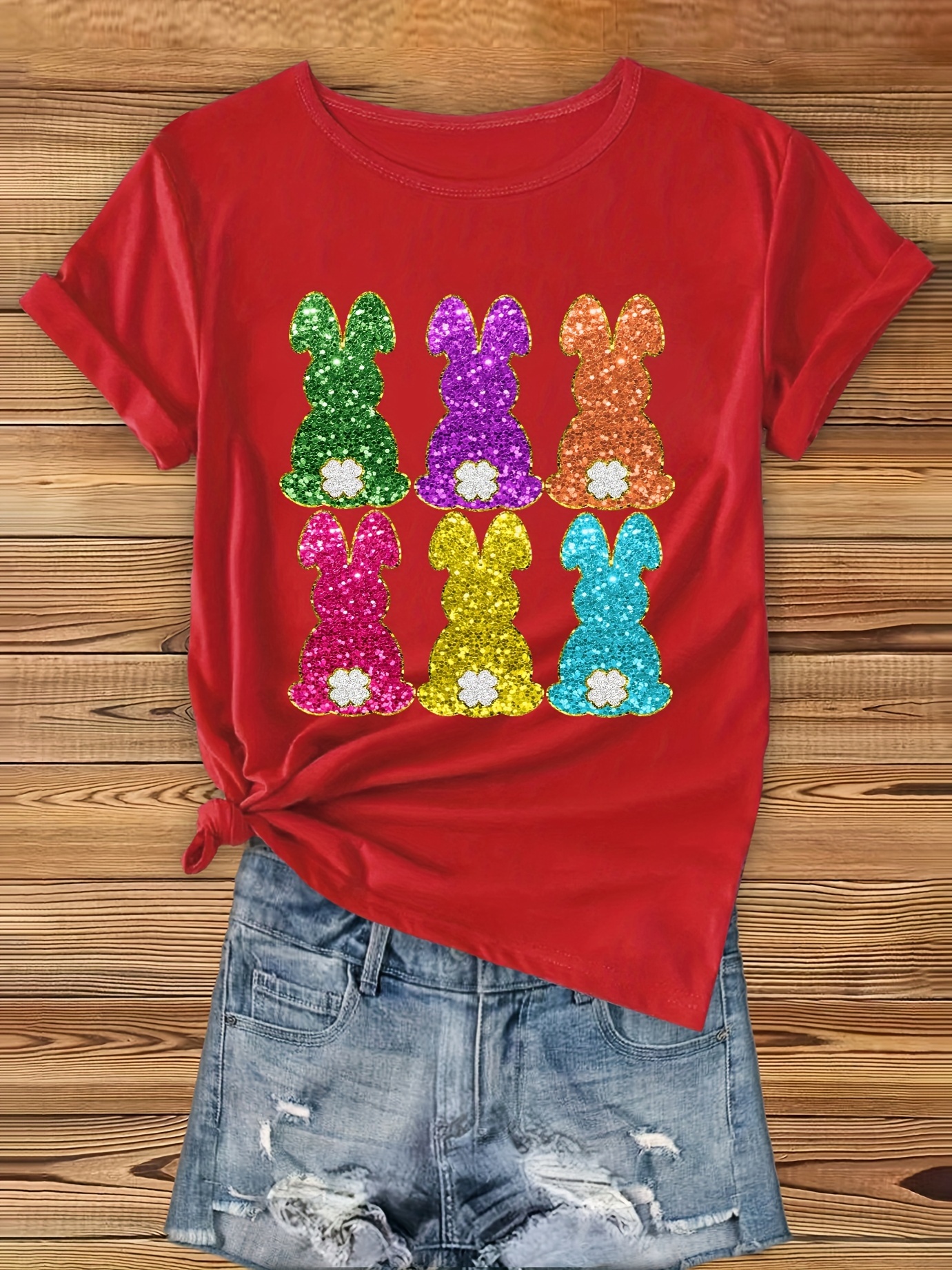 Women Easter Tops - Temu