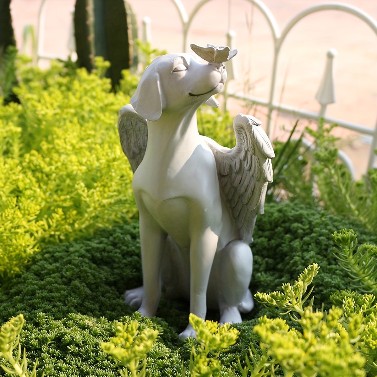 Image of 1pc Of Dog Resin Crafts, Commemorative Statues For The Passing Of Pet Dogs, Dogs, Pet Dog Tombstones, Suitable For Dog Lovers