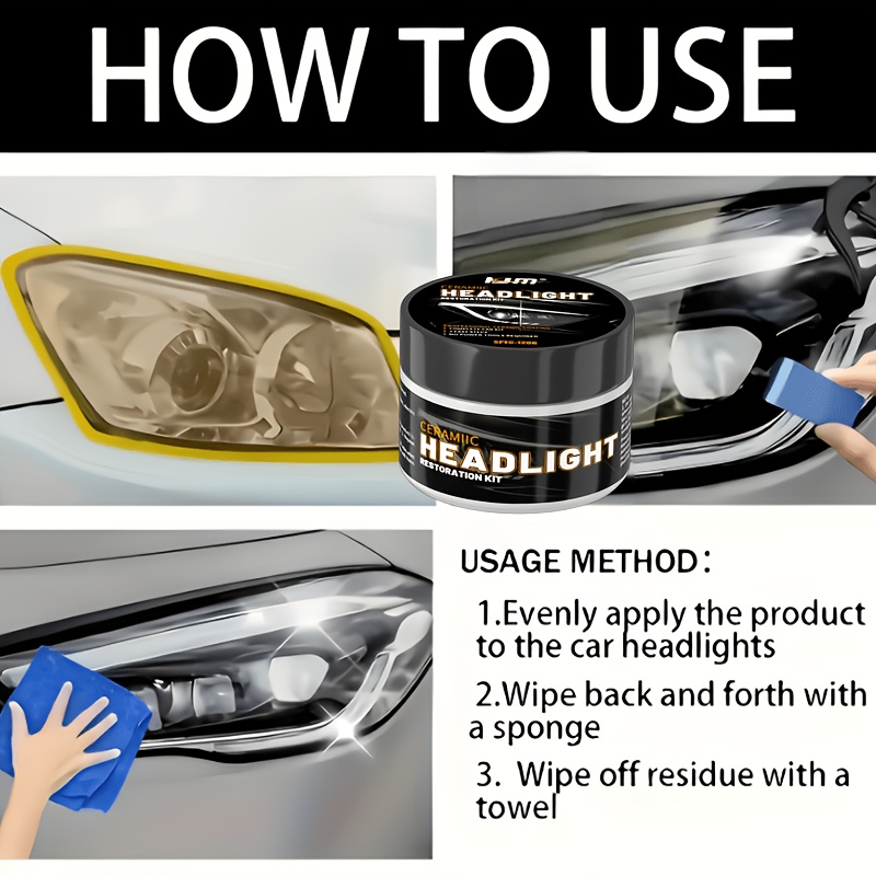 Car Plastic Repair Kit: Restore Your Headlights – The Ideal Car Repair Tool