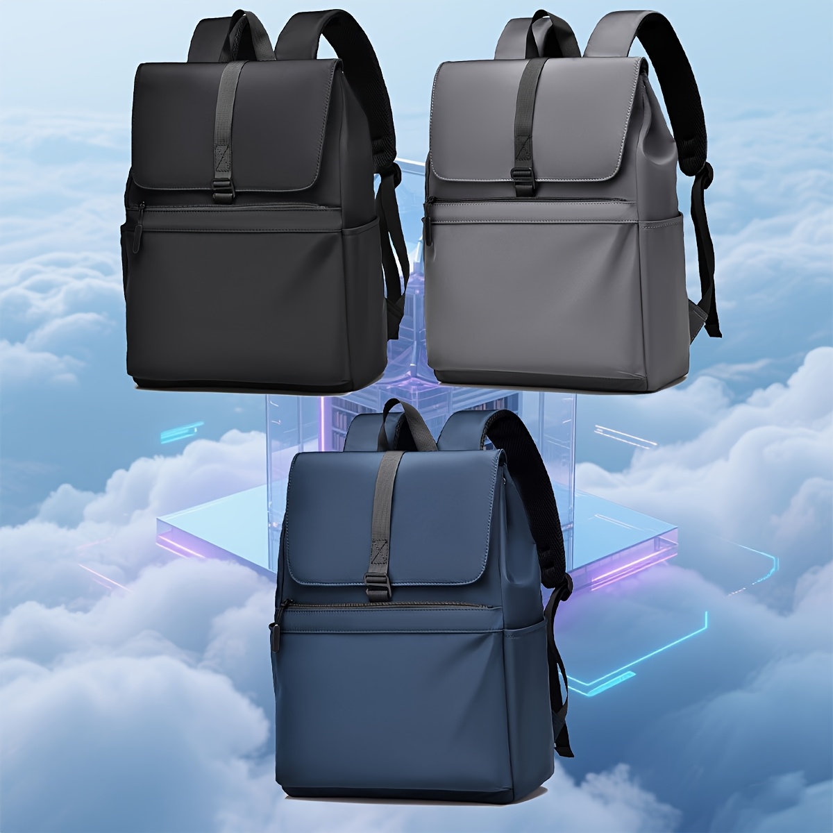 Large Capacity Men'S Fashion Travel Backpack Suitable for Leisure And Commuting, Also Serves As a Computer Bag