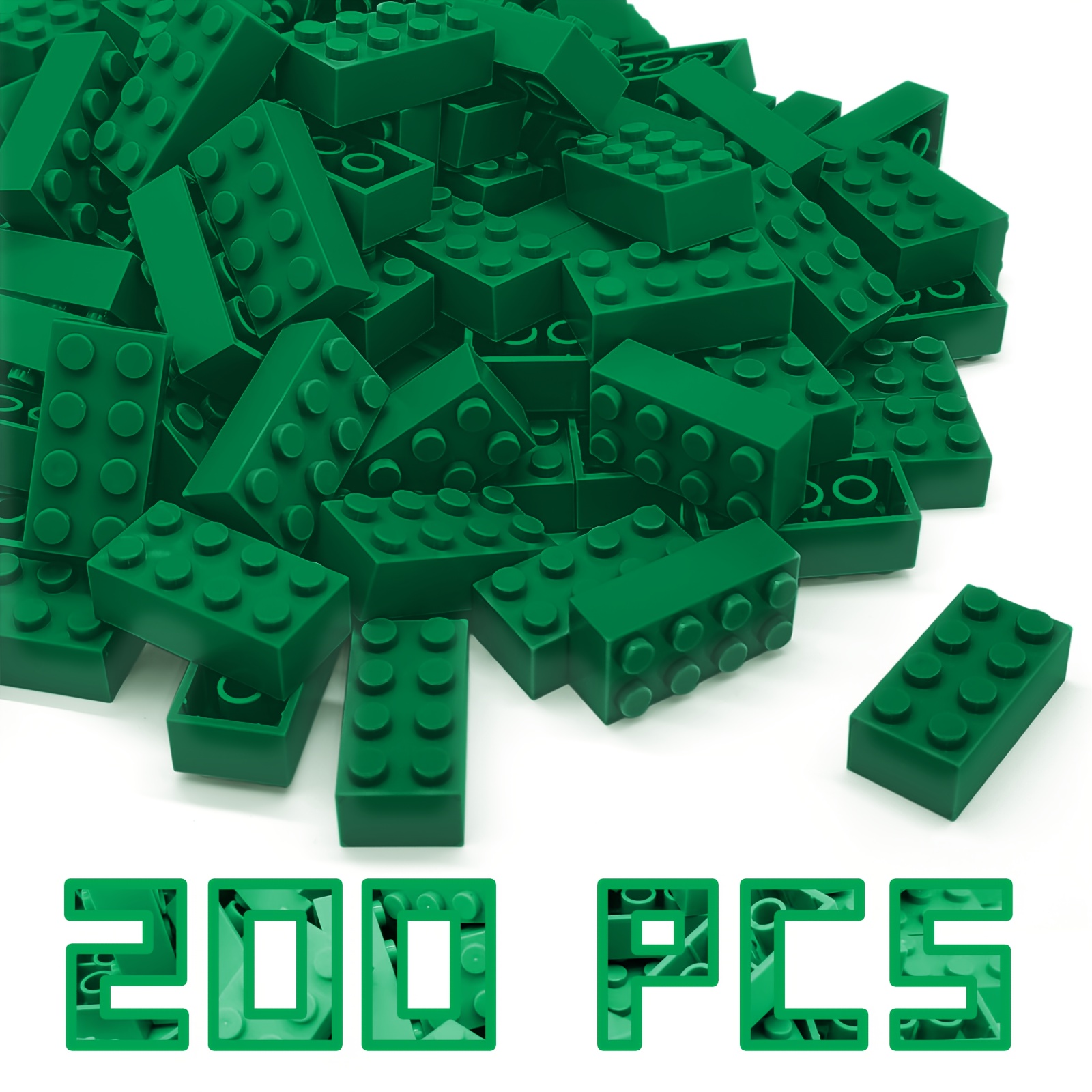 Classic 2X4 Building Blocks Toy Set Compatible with Major Brands