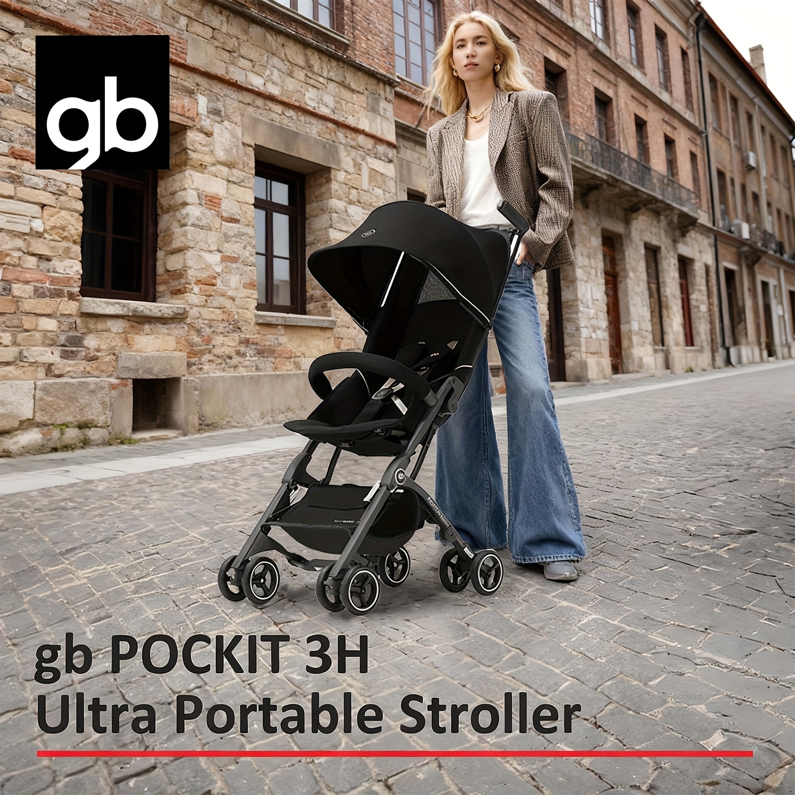 lightweight stroller sold on Temu United States