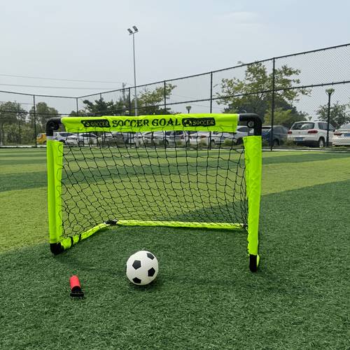 item picture large foldable soccer goal set portable and easy to assemble disassemble sports goal for indoors and outdoors