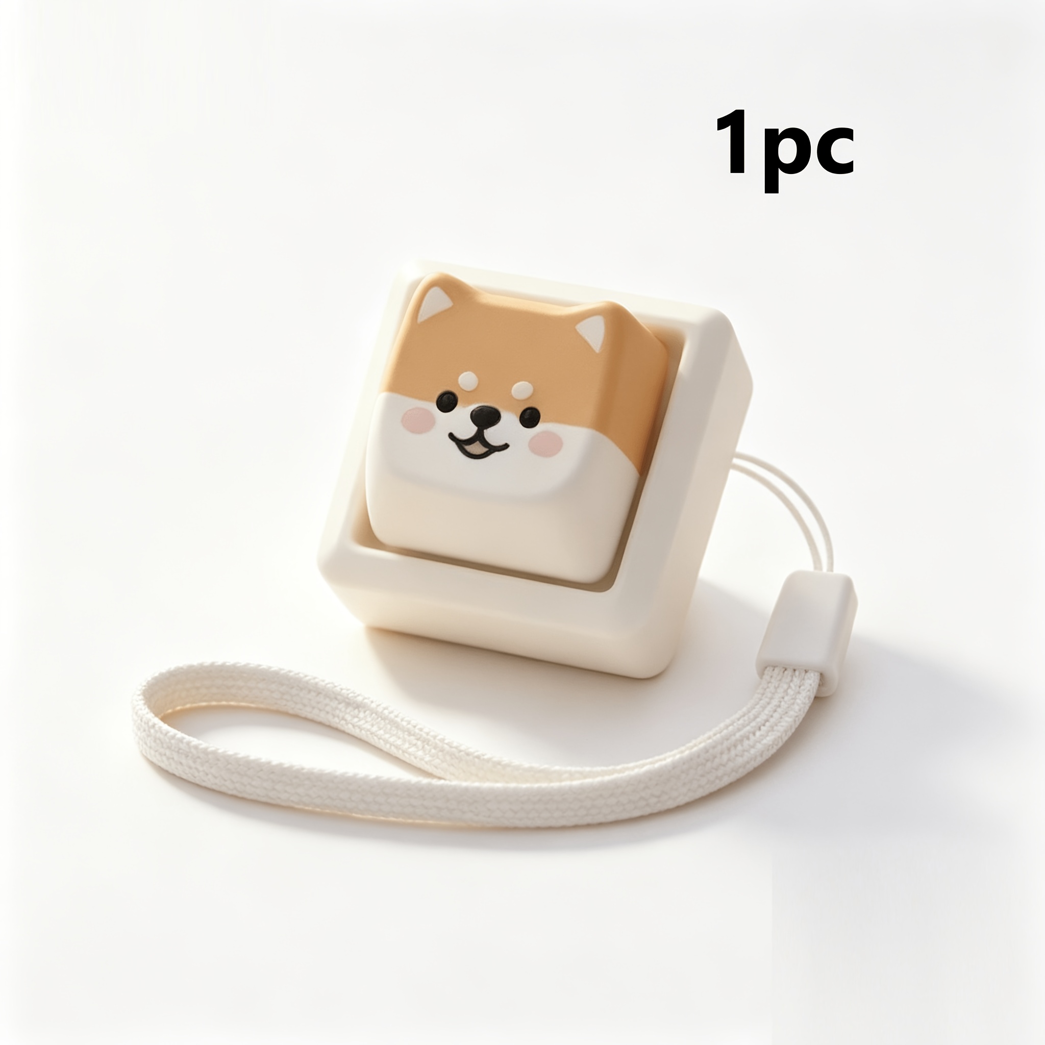TEMU Animal Keycaps Set Of 1pc. Unzipping Tool. Desktop Decoration For Students And Office Workers. Festival Gift, Christmas Gift For Children, Party