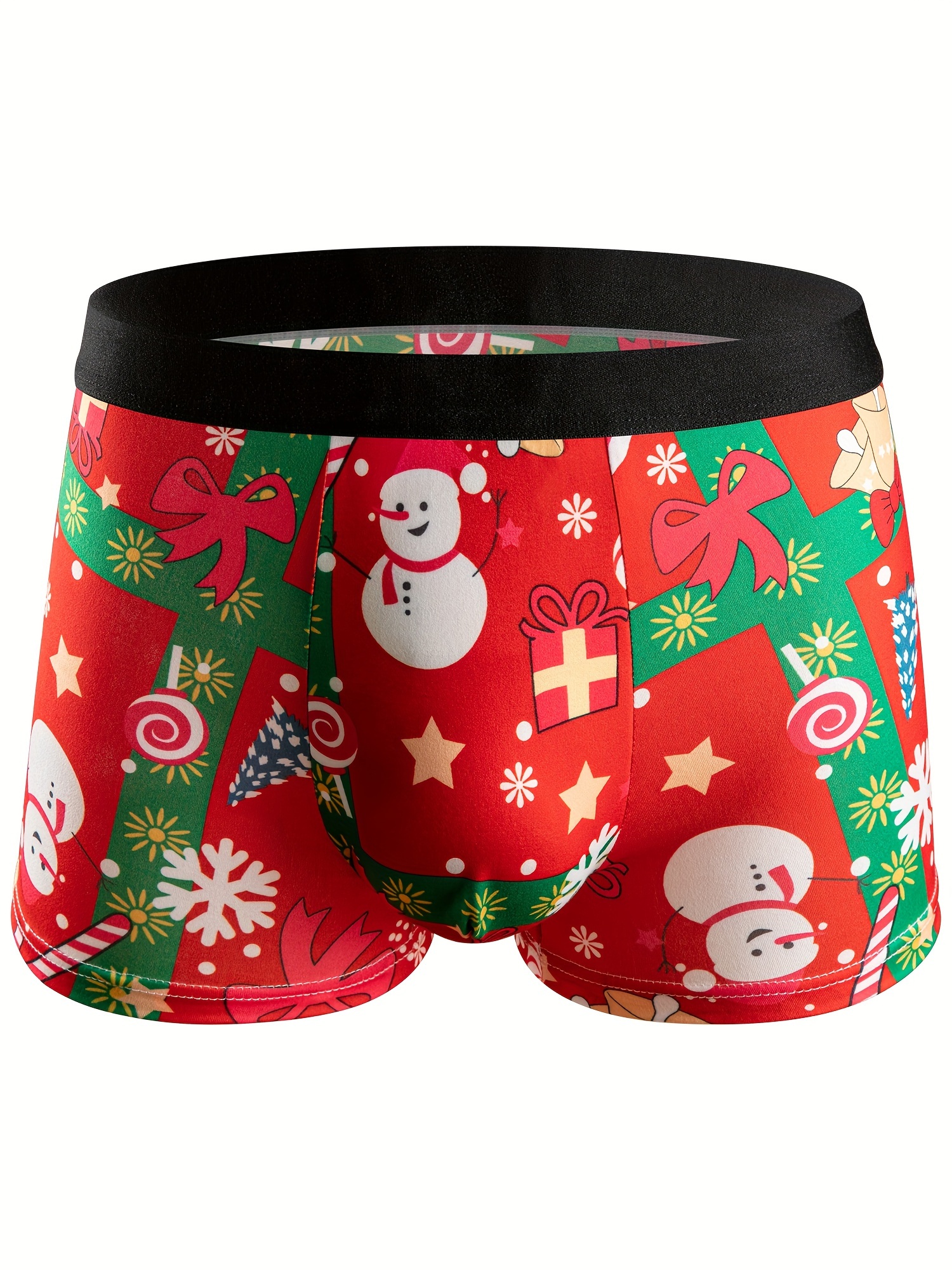 4pcs calzoncillos bóxer festivos navidad hombres Temu Spain