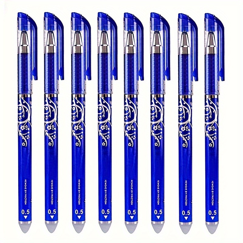 

8pcs Erasable Gel Pens Set - 0.5mm , -dry Ink, For Writing - For , Use, And Writing